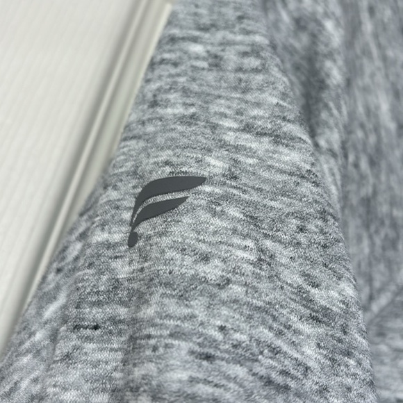 Fabletics Pullover Colorblock Blue and Grey Athletic Sweatshirt L Super Soft - Picture 8 of 8